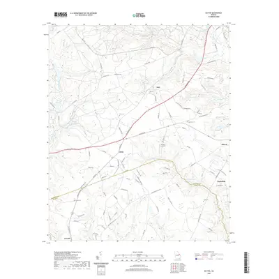 2020 Map of Blythe, 2020 Print