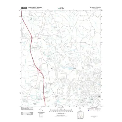 2011 Map of Blythewood, 2011 Print