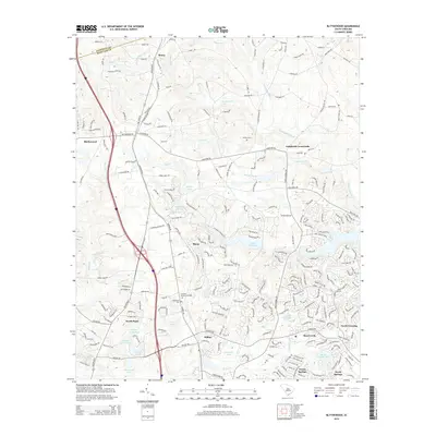 2014 Map of Blythewood, 2014 Print