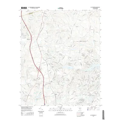 2017 Map of Blythewood, 2017 Print