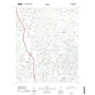 2020 Map of Blythewood, 2020 Print