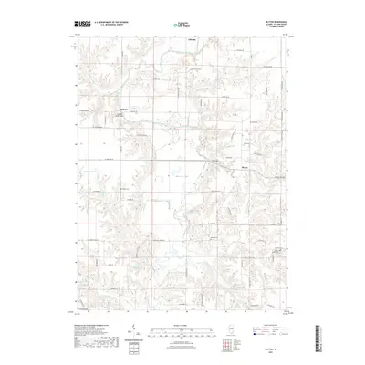 2021 Map of Blyton, 2021 Print