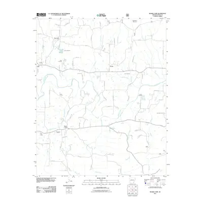 2011 Map of Board Camp, 2011 Print