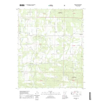2020 Map of Board Camp, 2020 Print