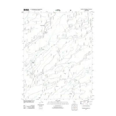 2012 Map of Boards Crossing, 2012 Print