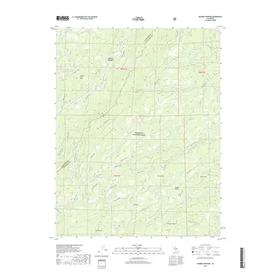 2018 Map of Boards Crossing, 2018 Print