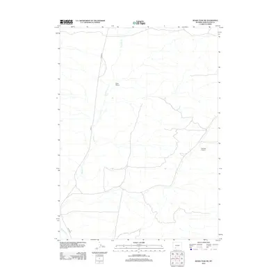 2012 Map of Boars Tusk SW, 2012 Print