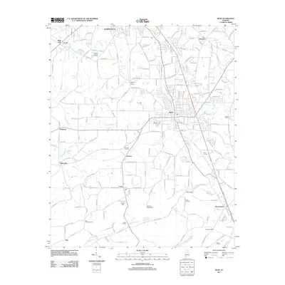 2011 Map of Boaz, 2011 Print