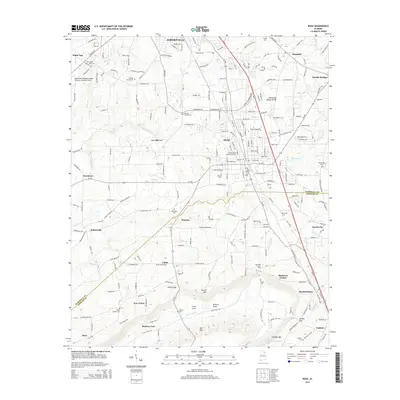 2014 Map of Boaz, 2014 Print
