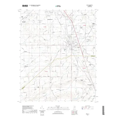 2018 Map of Boaz, 2018 Print