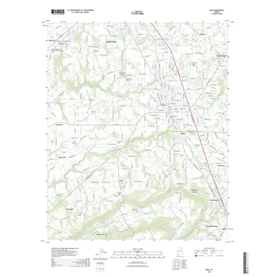 2026 Map of Boaz, 2026 Print