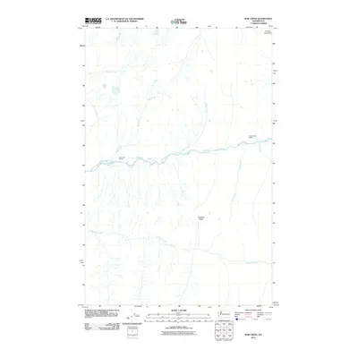 2011 Map of Bob Creek, 2011 Print