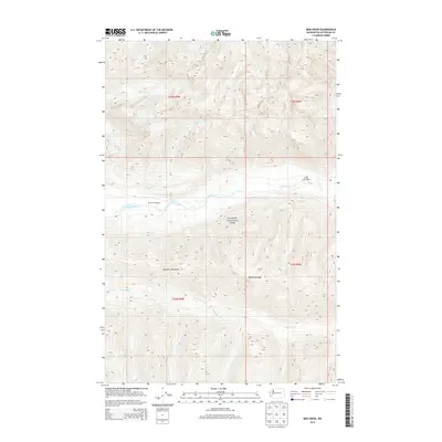 2014 Map of Bob Creek, 2014 Print