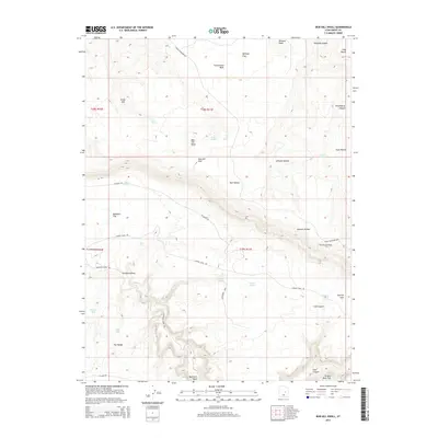 2014 Map of Bob Hill Knoll, 2014 Print