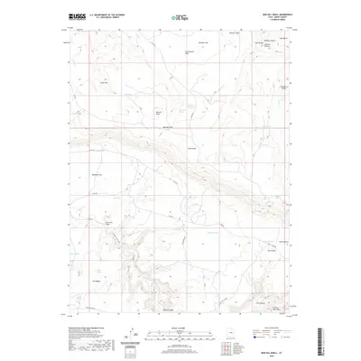 2020 Map of Bob Hill Knoll, 2020 Print