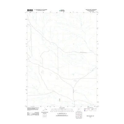 2012 Map of Bob Jack Well, 2012 Print