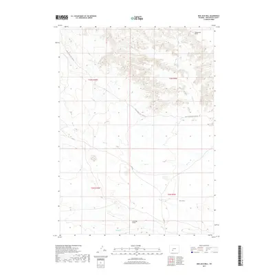 2017 Map of Bob Jack Well, 2017 Print