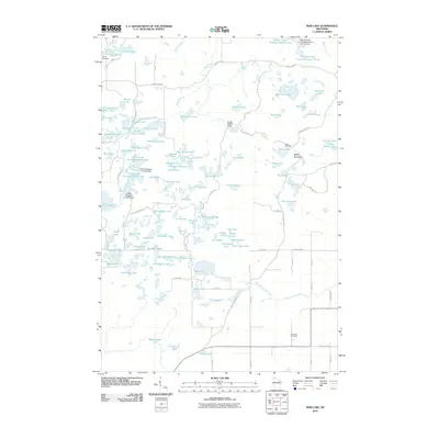 2010 Map of Bob Lake, 2010 Print