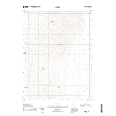 2018 Map of Bob Spring, 2018 Print