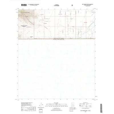 2018 Map of Bob Thompson Peak, 2018 Print
