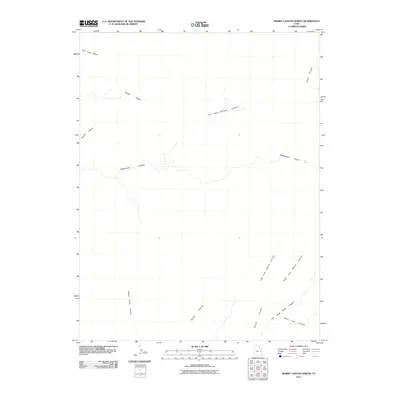 2011 Map of Bobby Canyon North, 2011 Print