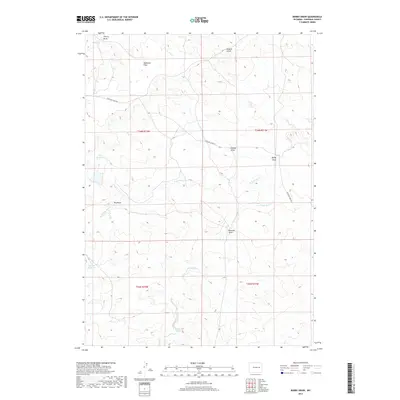 2017 Map of Bobby Draw, 2017 Print