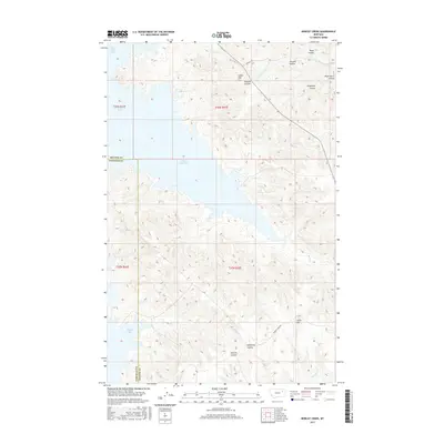 2017 Map of Bobcat Creek, 2017 Print