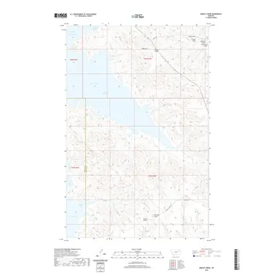 2020 Map of Bobcat Creek, 2020 Print