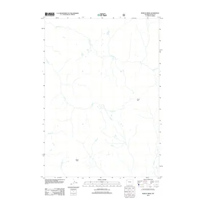 2012 Map of Bobcat Ridge, 2012 Print