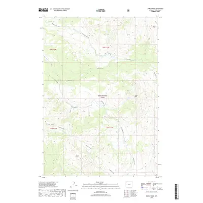 2017 Map of Bobcat Ridge, 2017 Print