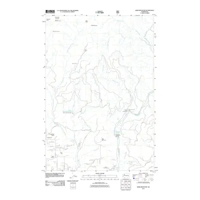 2011 Map of Bobs Mountain, 2011 Print