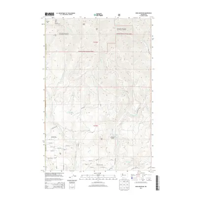 2013 Map of Bobs Mountain, 2013 Print