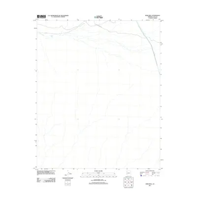 2011 Map of Bobs Well, 2011 Print