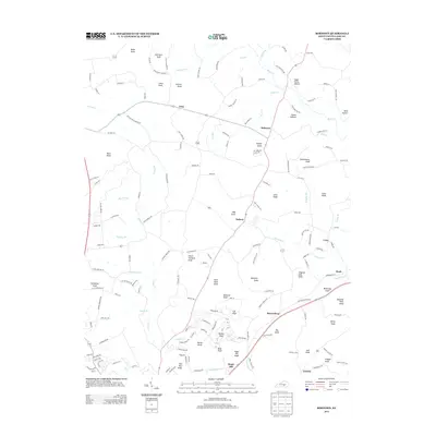 2013 Map of Bobtown, 2013 Print