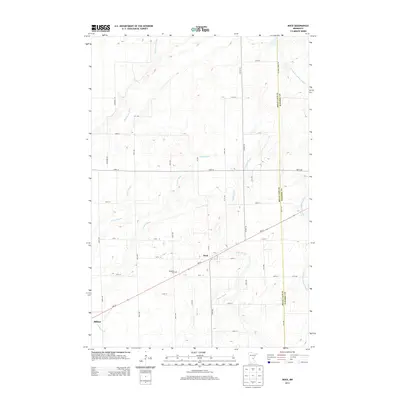 2013 Map of Bock, 2013 Print