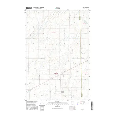2016 Map of Bock, 2016 Print