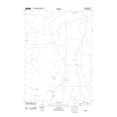 2011 Map of Bodarc, 2011 Print