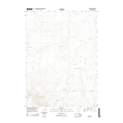 2014 Map of Bodarc, 2014 Print