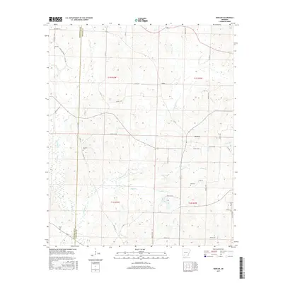 2017 Map of Bodcaw, 2017 Print