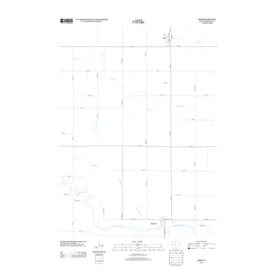 2013 Map of Bode, 2013 Print