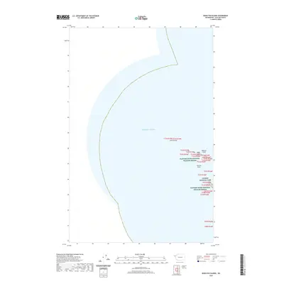 2020 Map of Bodelteh Islands, 2020 Print