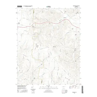 2016 Map of Bodenham, 2016 Print