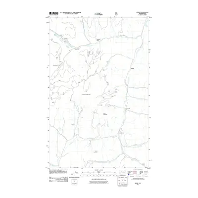 2011 Map of Bodie, 2011 Print