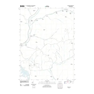 2010 Map of Bodines, 2010 Print