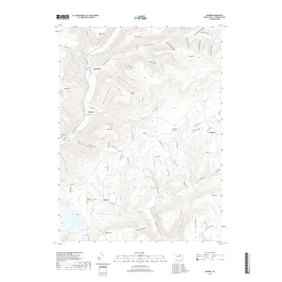 2019 Map of Bodines, 2019 Print