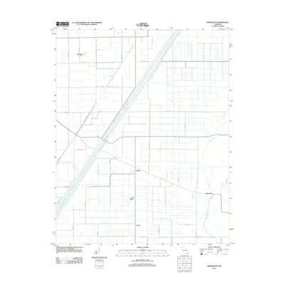 2012 Map of Boekerton, 2012 Print