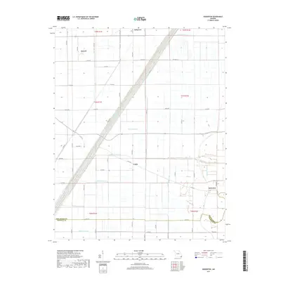 2017 Map of Boekerton, 2017 Print