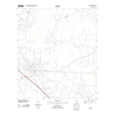 2010 Map of Boerne, 2010 Print