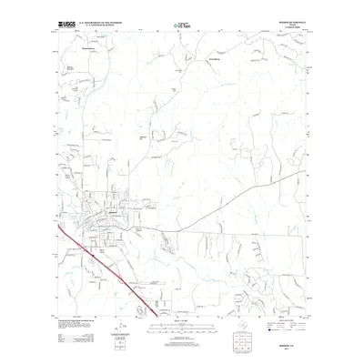 2013 Map of Boerne, 2013 Print