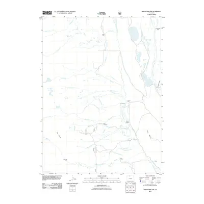 2011 Map of Boettcher Lake, 2011 Print